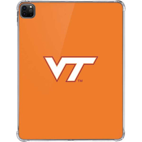 Virginia Tech University Orange iPad Pro 11in (2024) Clear Case
